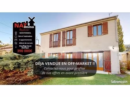 appartement 7 pièces 164 m²