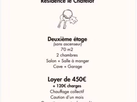 appartement location