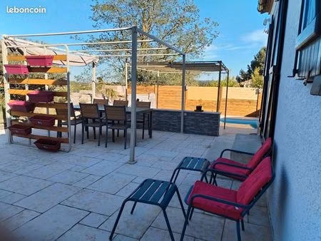 joli maison au calme avec piscine et terrain de 649 m2