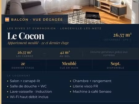 appartement meublé