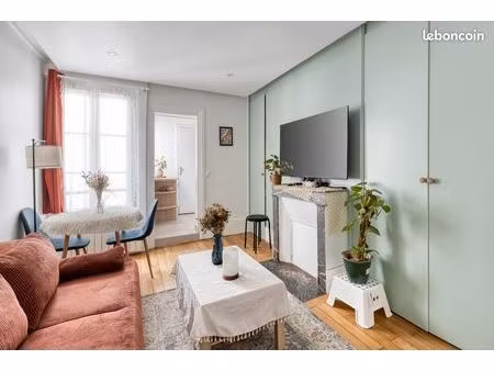 paris 17e - 28m² - 2 pièces - quartier ternes