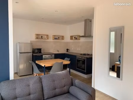 appartement meublé avec jardin
