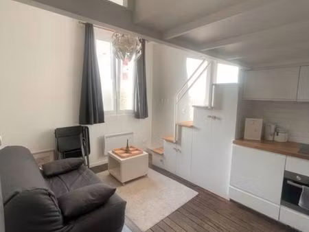 studio meublé 15m2 - refait à neuf  calme  proche paris