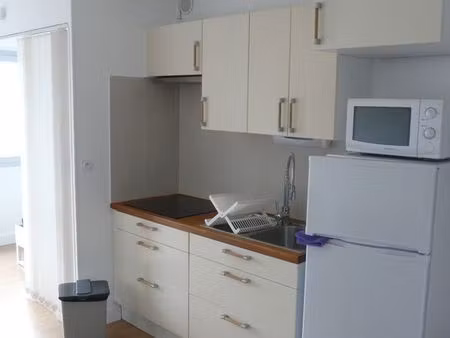 studio meublé (t1 bis) de 29 m2 quartier beaulieu nantes