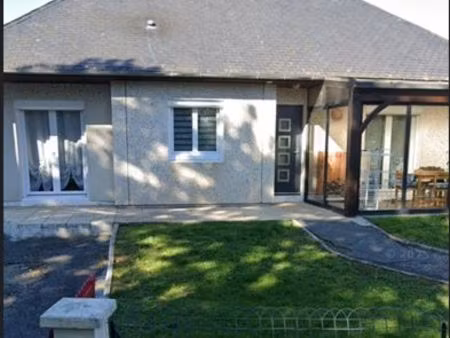maison avec jardin - 100m² - 3 chambres - plein pied