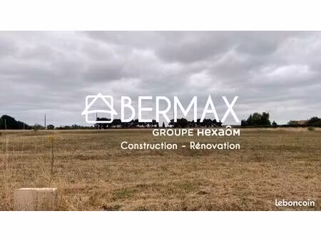 terrain 816 m² villefagnan