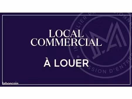 local commercial 5 mns croix de chavaux