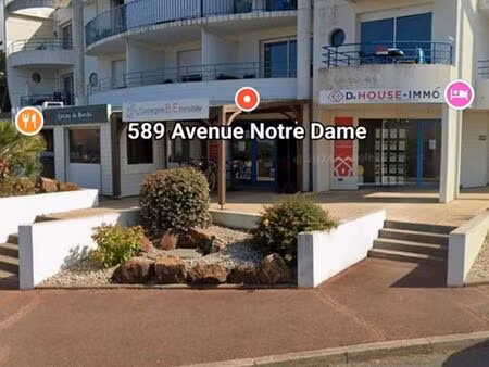 local commercial 55 m2 emplacement exceptionnel vue port de plaisance à port bourgenay tal