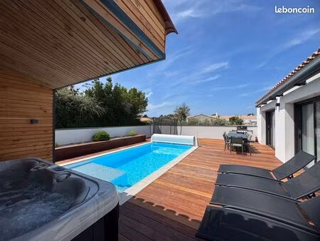 villa neuve 2025 – 4 suites – piscine & spa – barbâtre – 114 m²