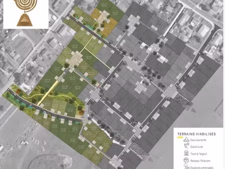 terrain à bâtir de 472 m2 au prix de 56168 à le gua (17)
