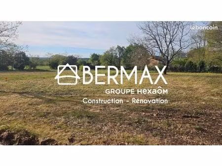 terrain 2 500 m² mouthiers sur boeme