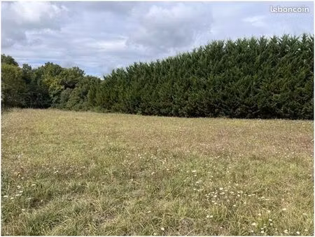 terrain à bâtir de 2175 m2 au prix de 40000 à maine-de-boixe (16)