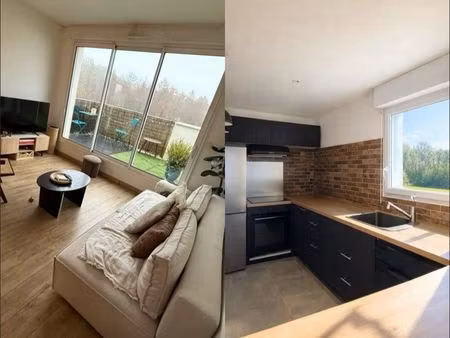 à louer – duplex t2 lumineux avec balcon – bourg-sous-la-roche (la roche-sur-yon)