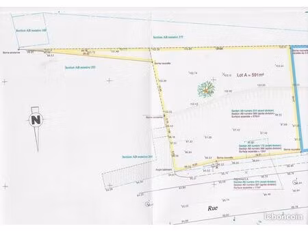 terrain à bâtir viabilisé 591 m² – saint-denis-les-ponts (28)