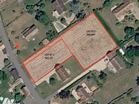 terrain 2065 m² autheuil authouillet