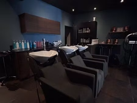 salon de coiffure murs et fond