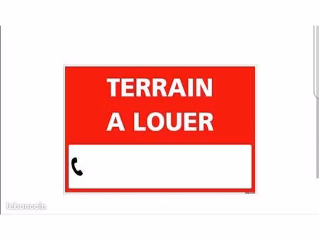 loue terrain zone artisanale
