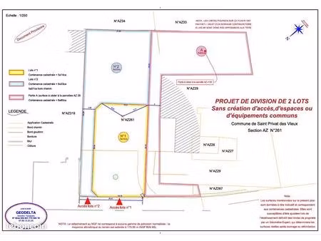 terrain st privat des vieux