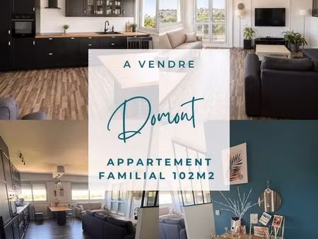 vente appartement t5 domont