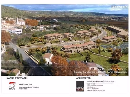 terrain 418 m² saint come et maruejols