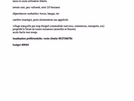 propriete equestre