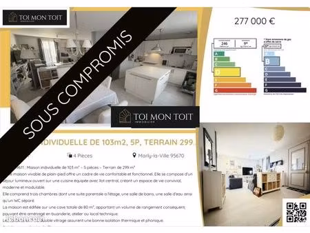 maison 4 pièces 103 m²