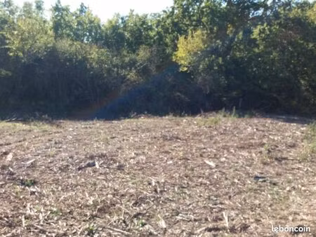 terrain 500 m² fontenilles
