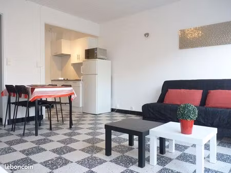 appartement f2 palavas les flots + parking