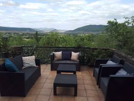 maison de charme + terrasse + jardin proche lac du salagou