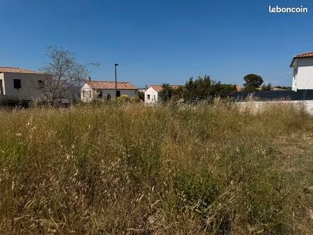 terrain 450 m² gigean