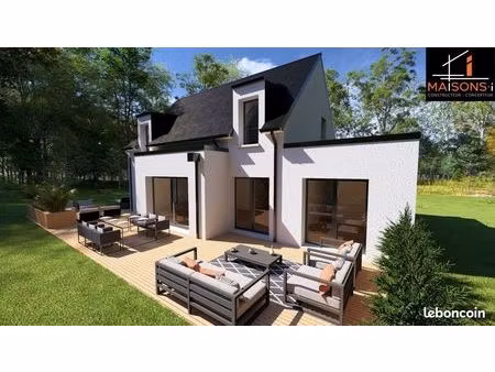 projet de construction d'une maison 135 m² avec terrain à confort-meilars (29)