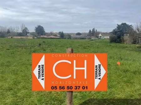 terrain 504 m² langon