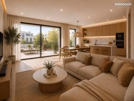 appartement 3 pièces 66 m²