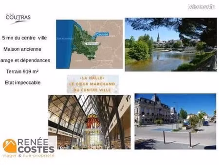 maison en viager 3 pièces 82 m²