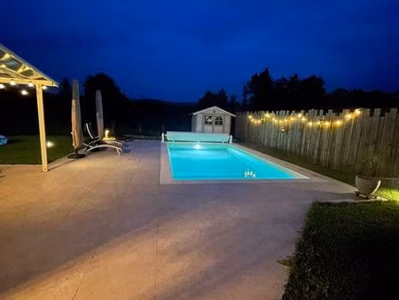maison de plain pied sans travaux avec piscine