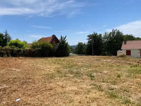 vente terrain 878 m² à boubers-sur-canche (62270)  24 000 €