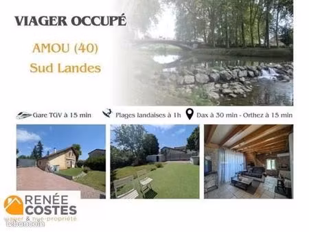 maison en viager 3 pièces 78 m²