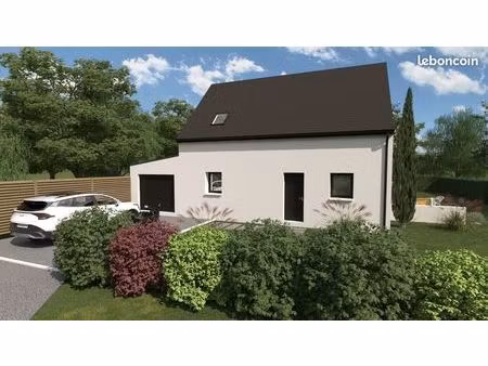 projet de construction d'une maison 96 m² avec terrain à dol-de-bretagne (35)