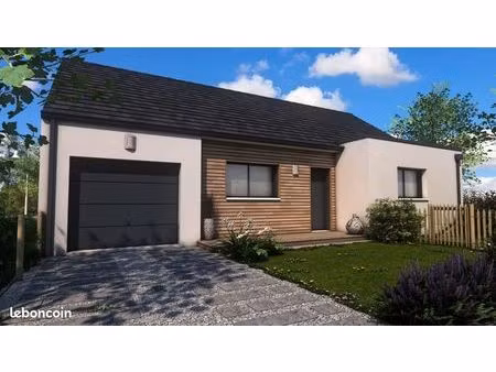 projet de construction d'une maison 79.99 m² avec terrain à saint-aubin-des-landes (35)