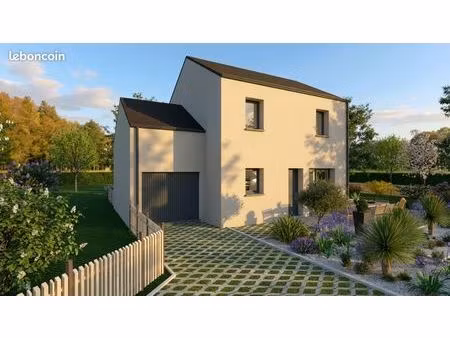 projet de construction d'une maison 93 m² avec terrain à tinteniac (35)