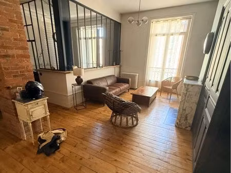 appartement meublé de 87 m2 - le puy en velay centre