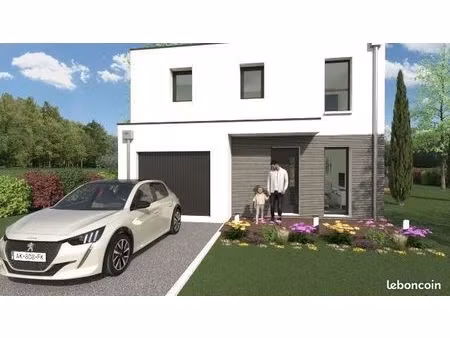 projet de construction d'une maison 88 m² avec terrain à cintre (35)
