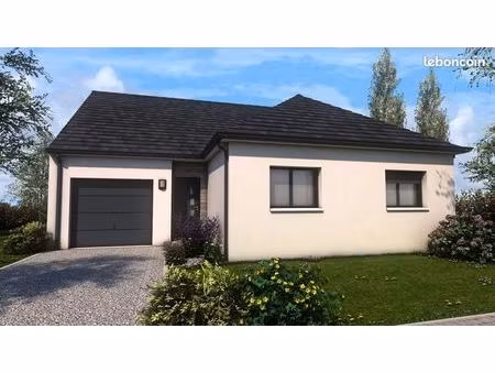 projet de construction d'une maison 125.43 m² avec terrain à gosne (35)