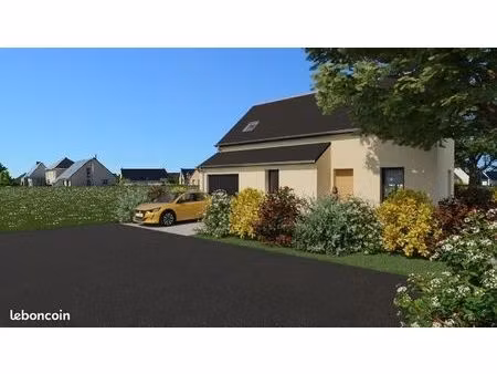 projet de construction d'une maison 104 m² avec terrain à la fresnais (35)