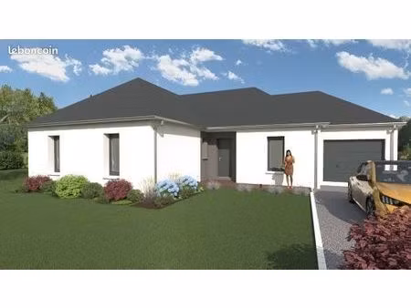projet de construction d'une maison 96 m² avec terrain à la meziere (35)