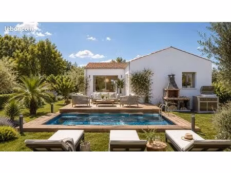 villa neuve de plain pied + terrain à florensac (34510)