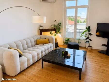 appartement t3/t4 rénové centre ville