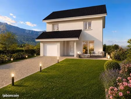 projet de construction d'une maison 91 m² avec terrain à saint-theoffrey (38)