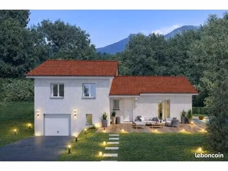 projet de construction d'une maison 96 m² avec terrain à la motte-d'aveillans (38)