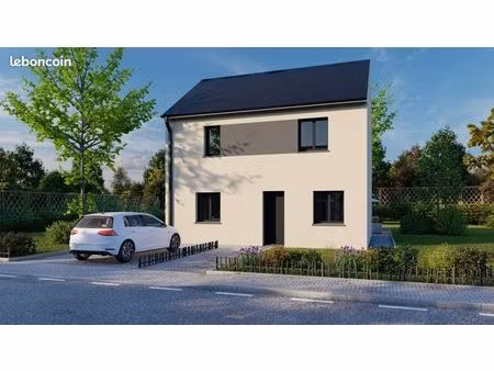 projet de construction d'une maison 97 m² avec terrain à artannes-sur-indre (37)